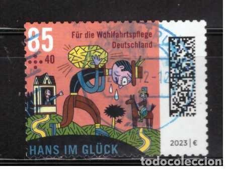 Sellos: SELLO ADHESIVO USADO DE ALEMANIA 2023 YVERT 3528 Art 8