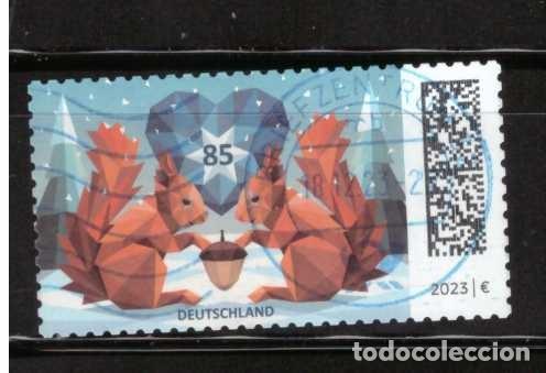 Sellos: SELLO ADHESIVO USADO DE ALEMANIA 2023 YVERT 3581 Art 4