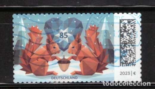 Sellos: SELLO ADHESIVO USADO DE ALEMANIA 2023 YVERT 3581 Art 5