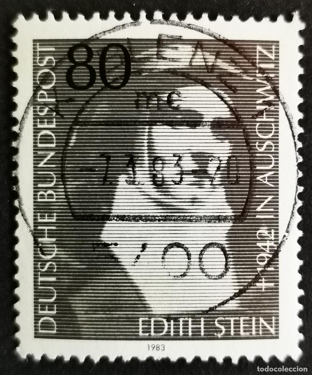 Sellos: Sello Alemania R. Federal 1983, Edith Stein (fil&oacute;sofa), 80 Pf. Michel: DE 1162