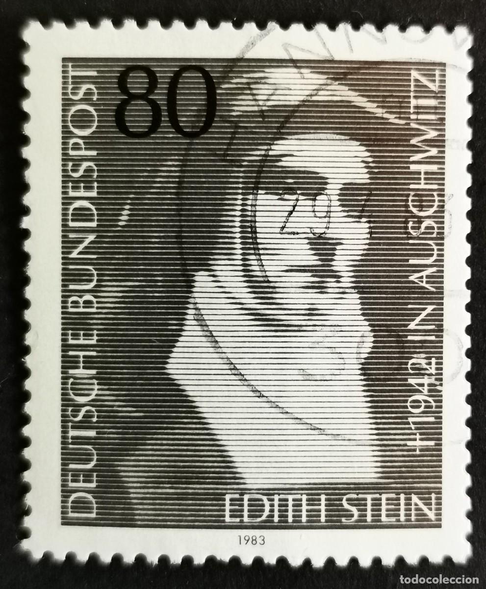 Sellos: Sello Alemania R. Federal 1983, Edith Stein (fil&oacute;sofa), 80 Pf. Michel: DE 1162