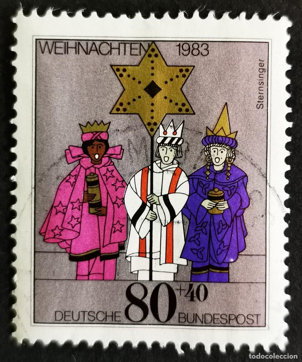 Sellos: Sello Alemania R. Federal 1983, Navidad de 1983, 80+40 Pf. Michel: DE 1196