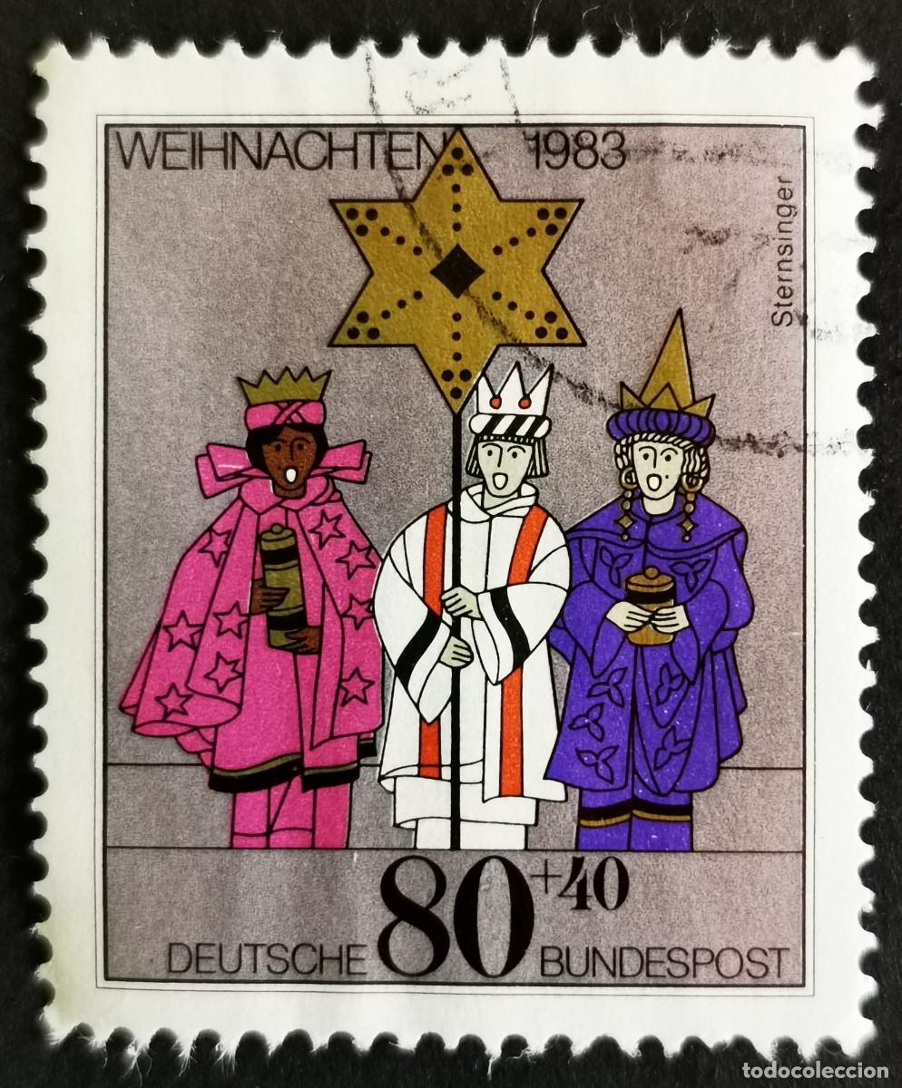 Sellos: Sello Alemania R. Federal 1983, Navidad de 1983, 80+40 Pf. Michel: DE 1196