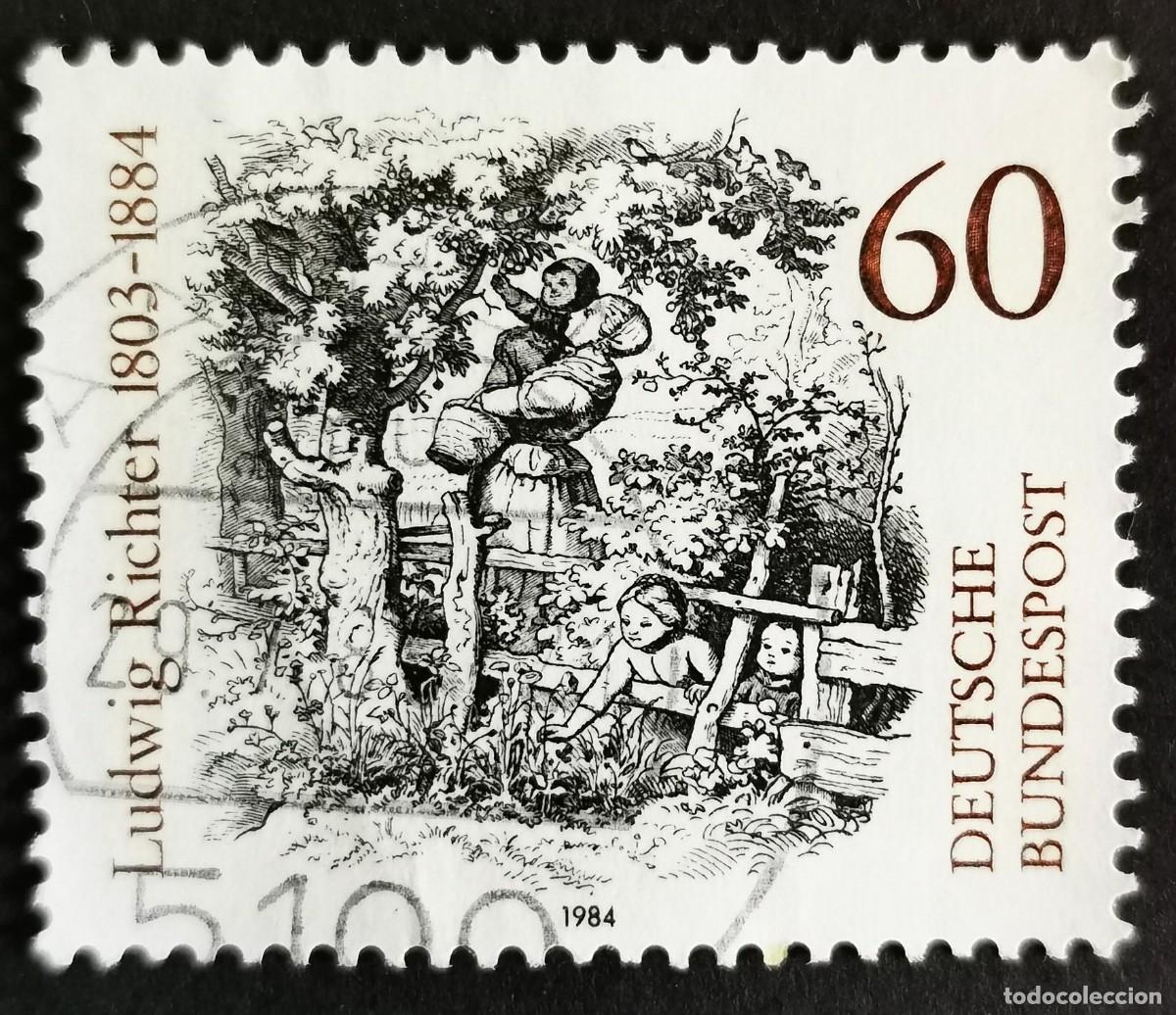 Sellos: Sello Alemania R. Federal 1984, Ilustraci&oacute;n de una rima infantil, 60 Pf. Michel: DE 1213