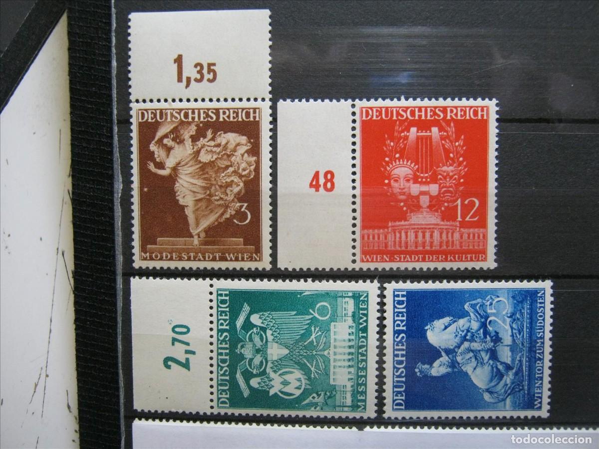 Stamps: ALEMANIA IMPERIO REICH 1940 SERIE YVERT 692/695 MNH** SIN CHARNELA LUJO.