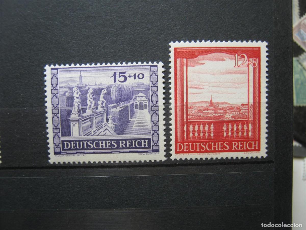 Stamps: ALEMANIA IMPERIO REICH 1941 SERIE YVERT 728/729 MNH** SIN CHARNELA LUJO.