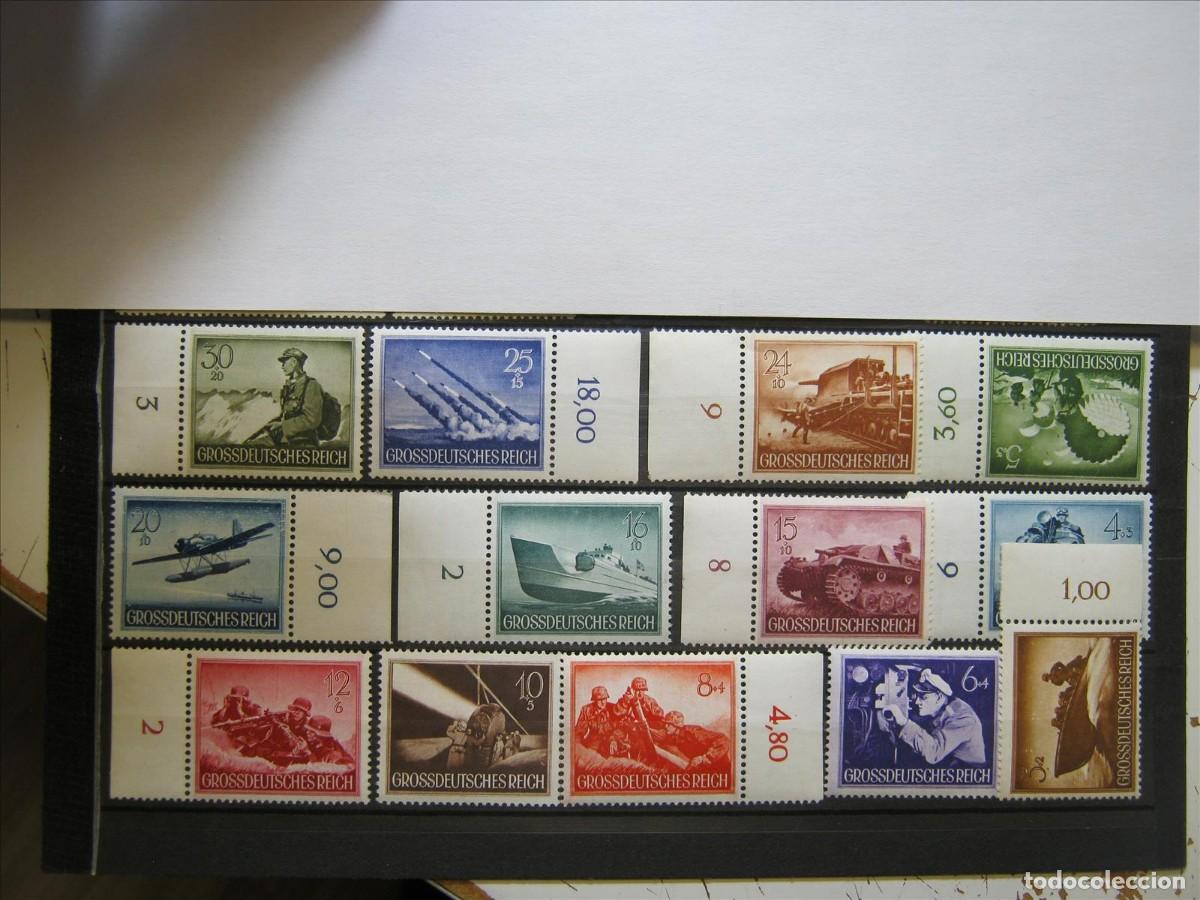 Stamps: ALEMANIA IMPERIO REICH 1944 SERIES YVERT 791/803 MNH** SIN CHARNELA LUJO.