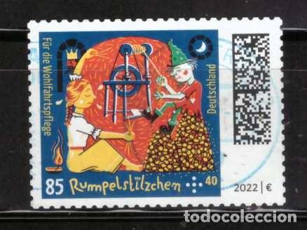 Sellos: SELLO ADHESIVO USADO DE ALEMANIA 2022 YVERT 3448 Art 1