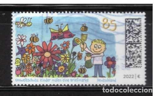 Sellos: SELLO USADO DE ALEMANIA 2022 YVERT 3479 Art 1
