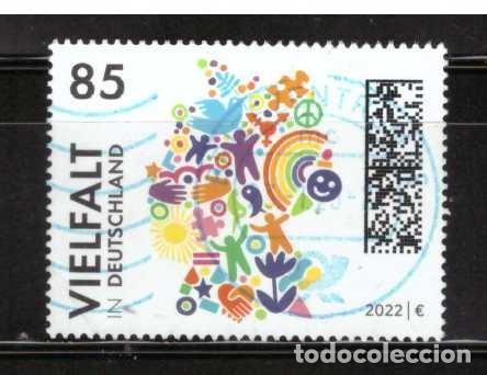Sellos: SELLO USADO DE ALEMANIA 2022 YVERT 3505 Art 2