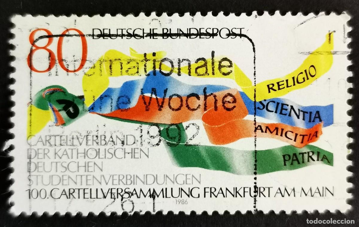 Sellos: Sello Alemania R. Federal 1986, Cintas, 60 Pf. Michel: DE 1283