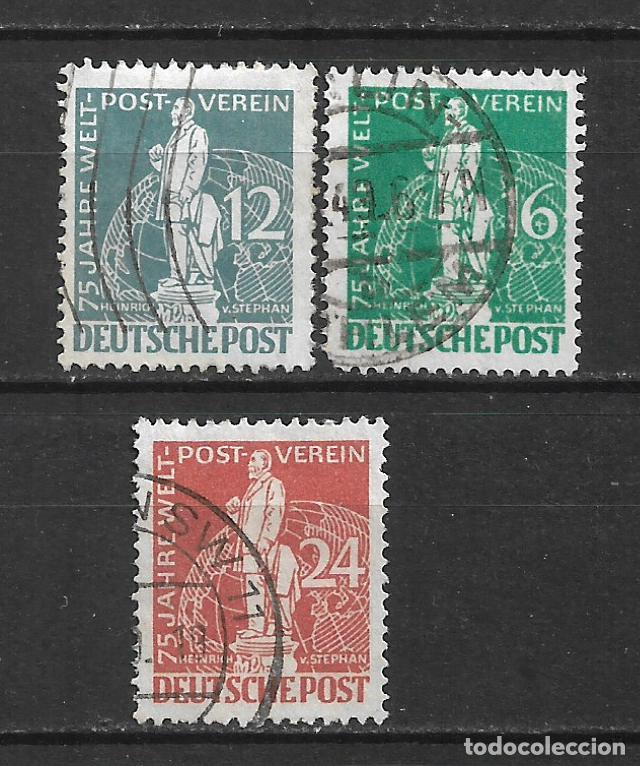 Sellos: alemania berlin 1949 michel 35/37 usado 31&euro;- 6/32