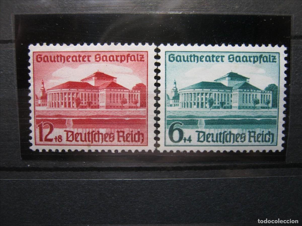 Timbres: ALEMANIA IMPERIO REICH 1938 SERIE YVERT 612 MNH** SIN CHARNELA LUJO.