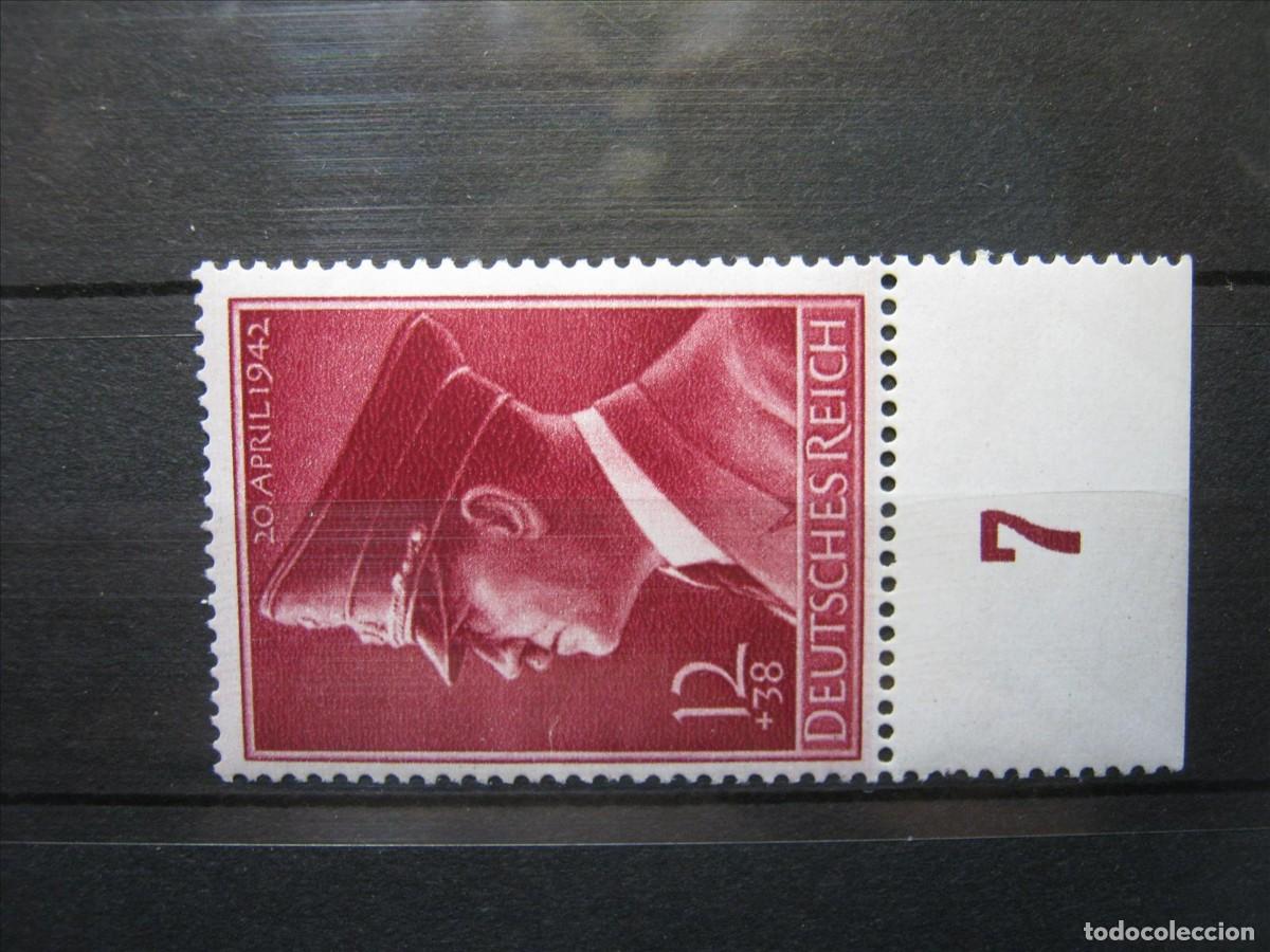 Timbres: ALEMANIA IMPERIO REICH 1942 SERIE YVERT 737 BANDA MNH** SIN CHARNELA LUJO.