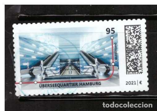 Selos: SELLO ADHESIVO USADO DE ALEMANIA 2021 YVERT 3385 Art 1