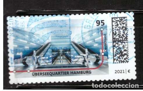 Selos: SELLO ADHESIVO USADO DE ALEMANIA 2021 YVERT 3385 Art 4
