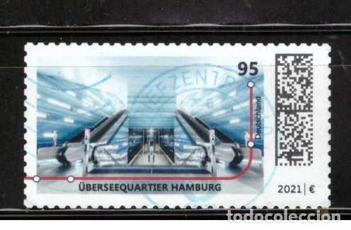 Selos: SELLO ADHESIVO USADO DE ALEMANIA 2021 YVERT 3385 Art 5