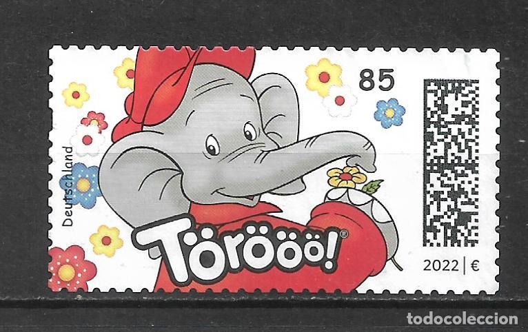 Sellos: alemania 2022 michel 3679 usado dibujos animados - 6/33