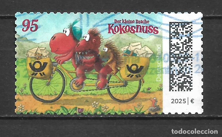 Sellos: alemania 2025 michel 3897 usado peque&ntilde;o dragon coco - 6/33