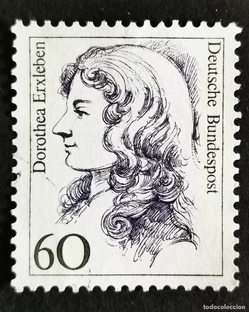 Sellos: Sello Alemania R. Federal 1987, Mujeres alemana: Dorothea Erxleben, 60 Pf. Michel: DE 1332