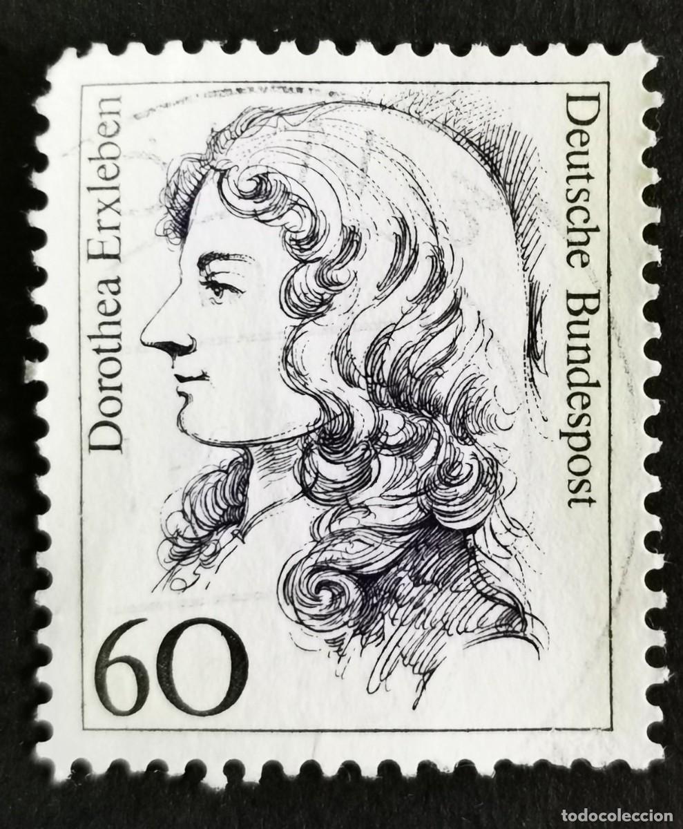 Sellos: Sello Alemania R. Federal 1987, Mujeres alemana: Dorothea Erxleben, 60 Pf. Michel: DE 1332