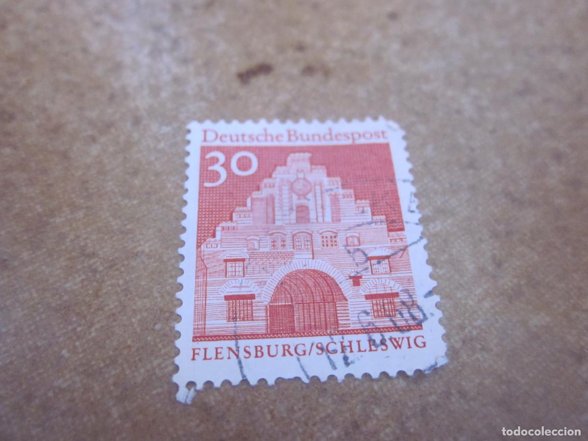 Sellos: SELLO 30 PFENNIG ALEMANIA N- FLENSBURG SCHLIBSWIG