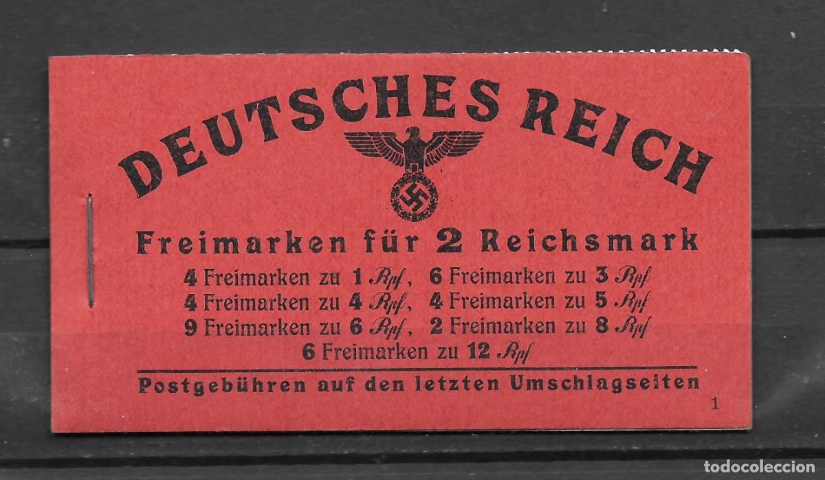Sellos: ALEMANIA 1941-MH 48.1 von dike radiergummi MNH**