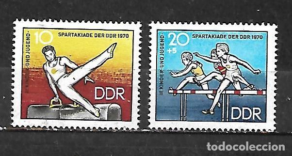 Sellos: 1970: ALEMANIA DEMOCR&Aacute;TICA Serie &rdquo;III Juegos deportivos de la juventud&rdquo; (MNH**)