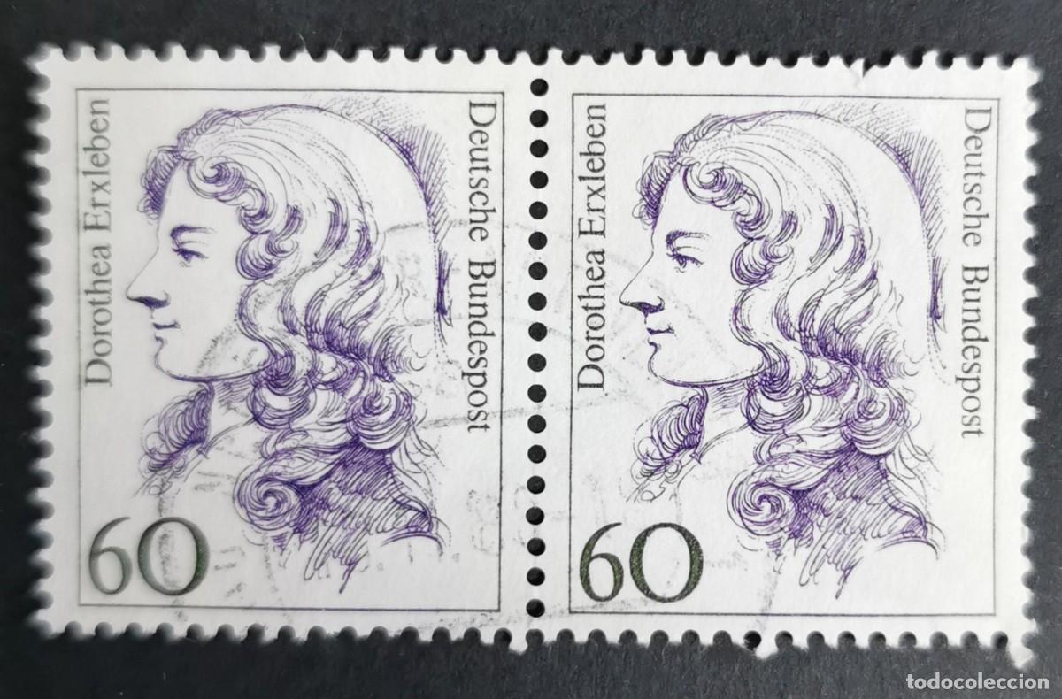 Sellos: Sello Alemania R. Federal 1987, Mujeres alemana: Dorothea Erxleben, 60 Pf. Michel: DE 1332