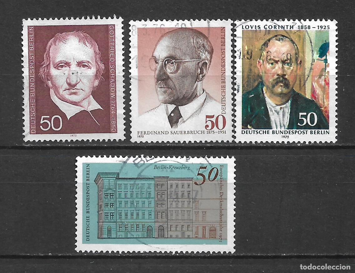 Sellos: alemania berlin 4 series completas usado - 7/3