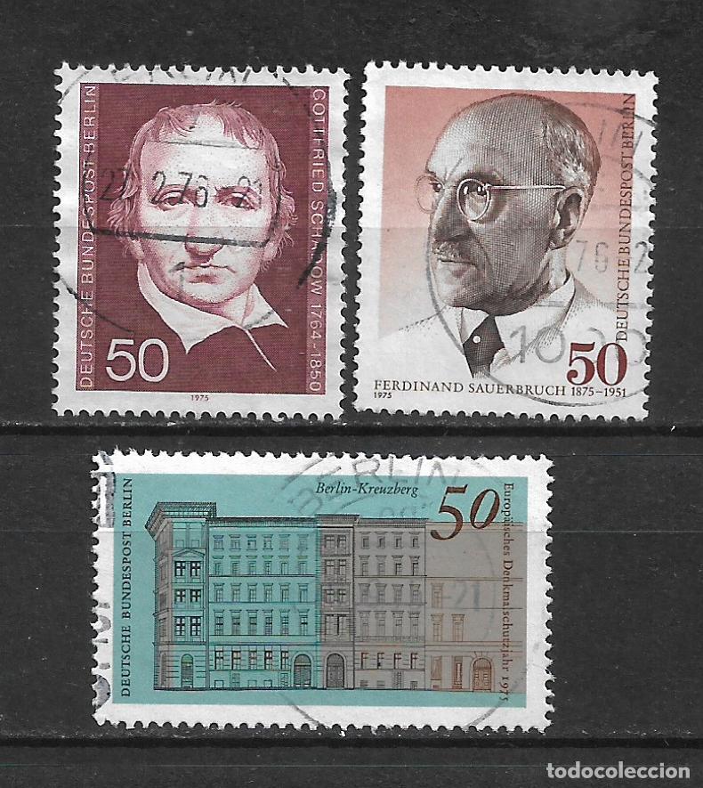 Sellos: alemania berlin 3 series completas usado - 7/3