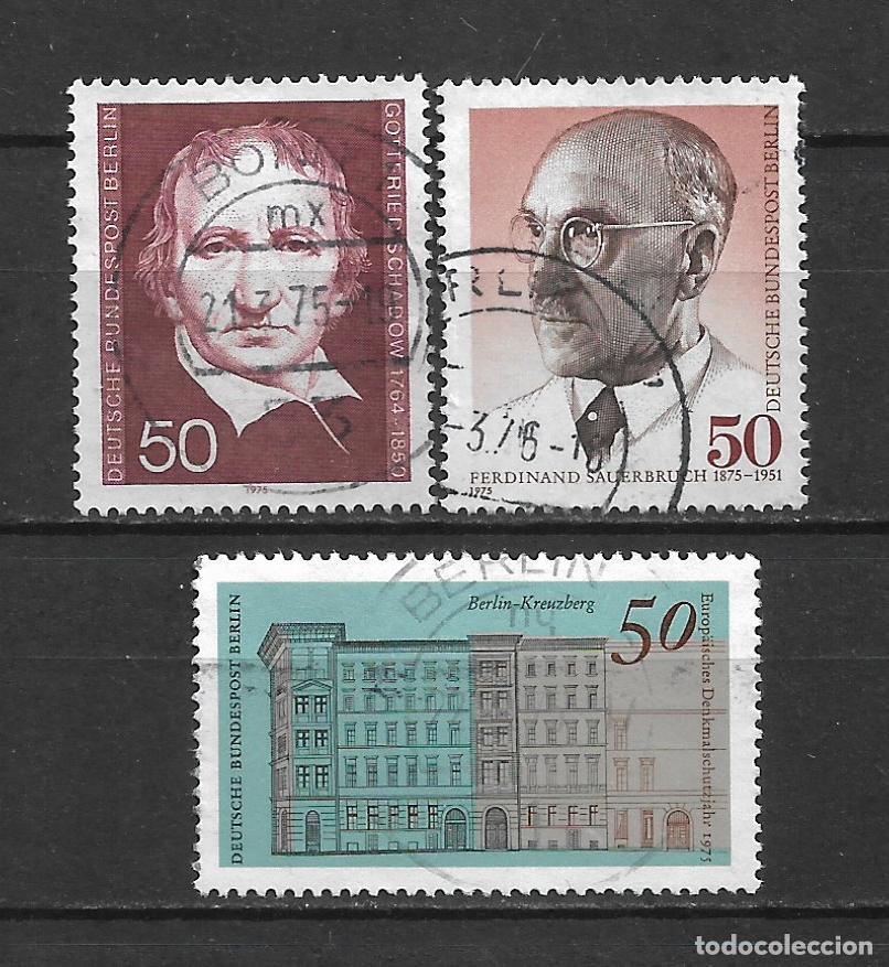 Sellos: alemania berlin 3 series completas usado - 7/3