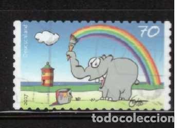 Sellos: SELLO ADHESIVO USADO DE ALEMANIA 2017 YVERT 3180 A Art 2
