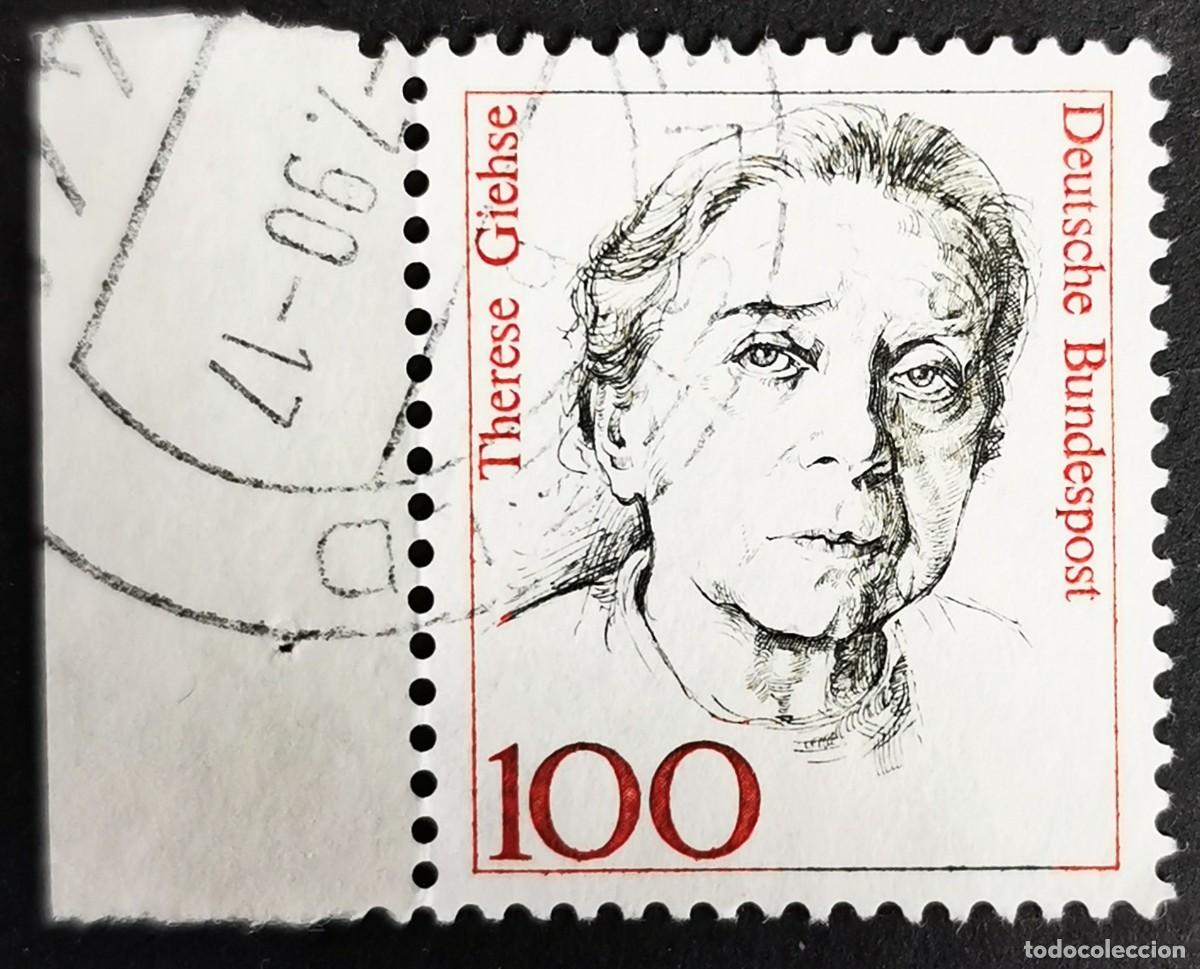 Sellos: Sello Alemania R. Federal 1988, Mujeres alemana: Teresa Giehse (1898-1975), 100 Pf. Michel: DE 1390
