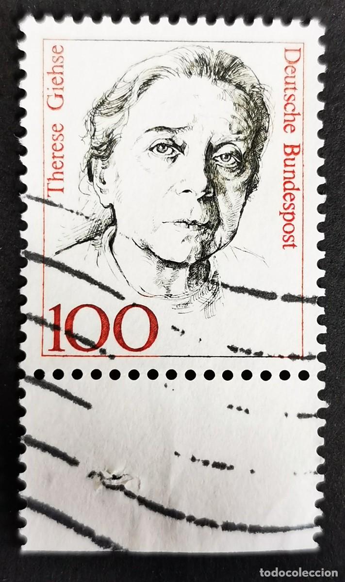 Sellos: Sello Alemania R. Federal 1988, Mujeres alemana: Teresa Giehse (1898-1975), 100 Pf. Michel: DE 1390