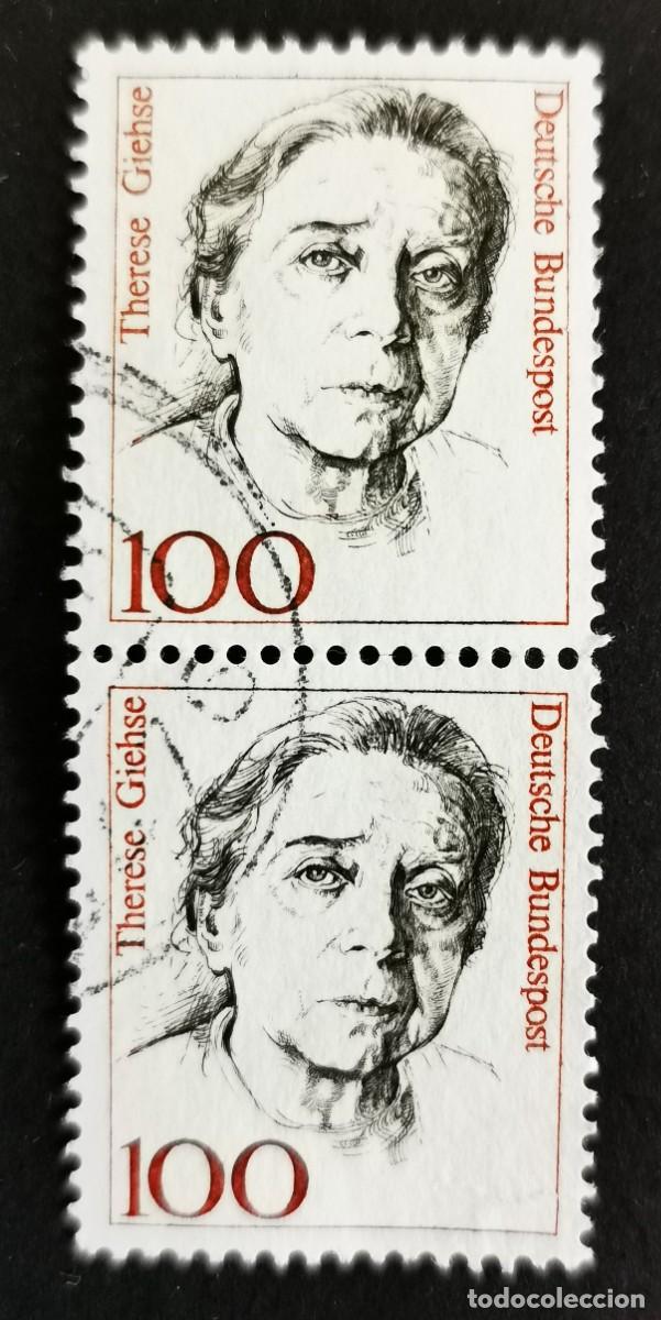 Sellos: Sello Alemania R. Federal 1988, Mujeres alemana: Teresa Giehse (1898-1975), 100 Pf. Michel: DE 1390