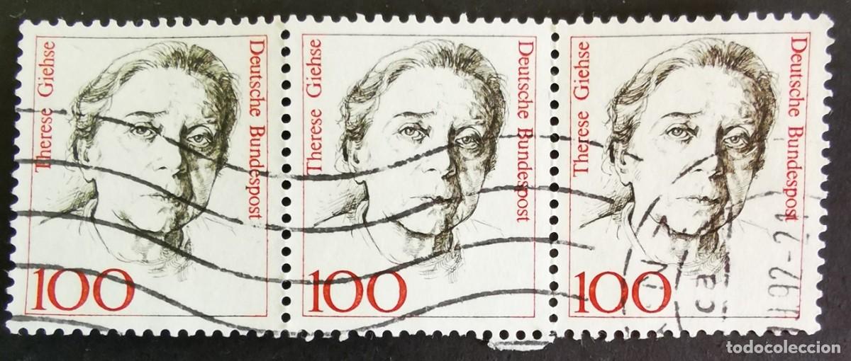 Sellos: Sello Alemania R. Federal 1988, Mujeres alemana: Teresa Giehse (1898-1975), 100 Pf. Michel: DE 1390