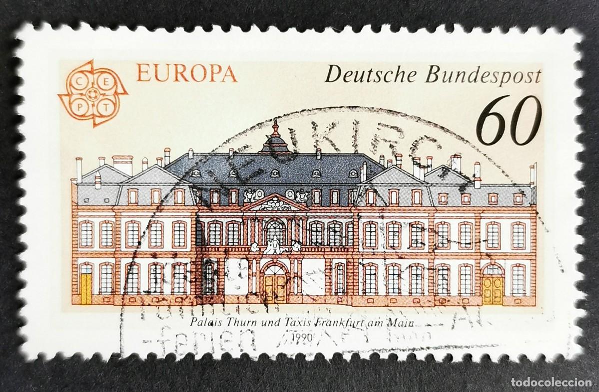 Sellos: Sello Alemania R. Federal 1989, Palacio de Thurn y Taxis, Fr&aacute;ncfort, 60 Pf. Michel: DE 1461