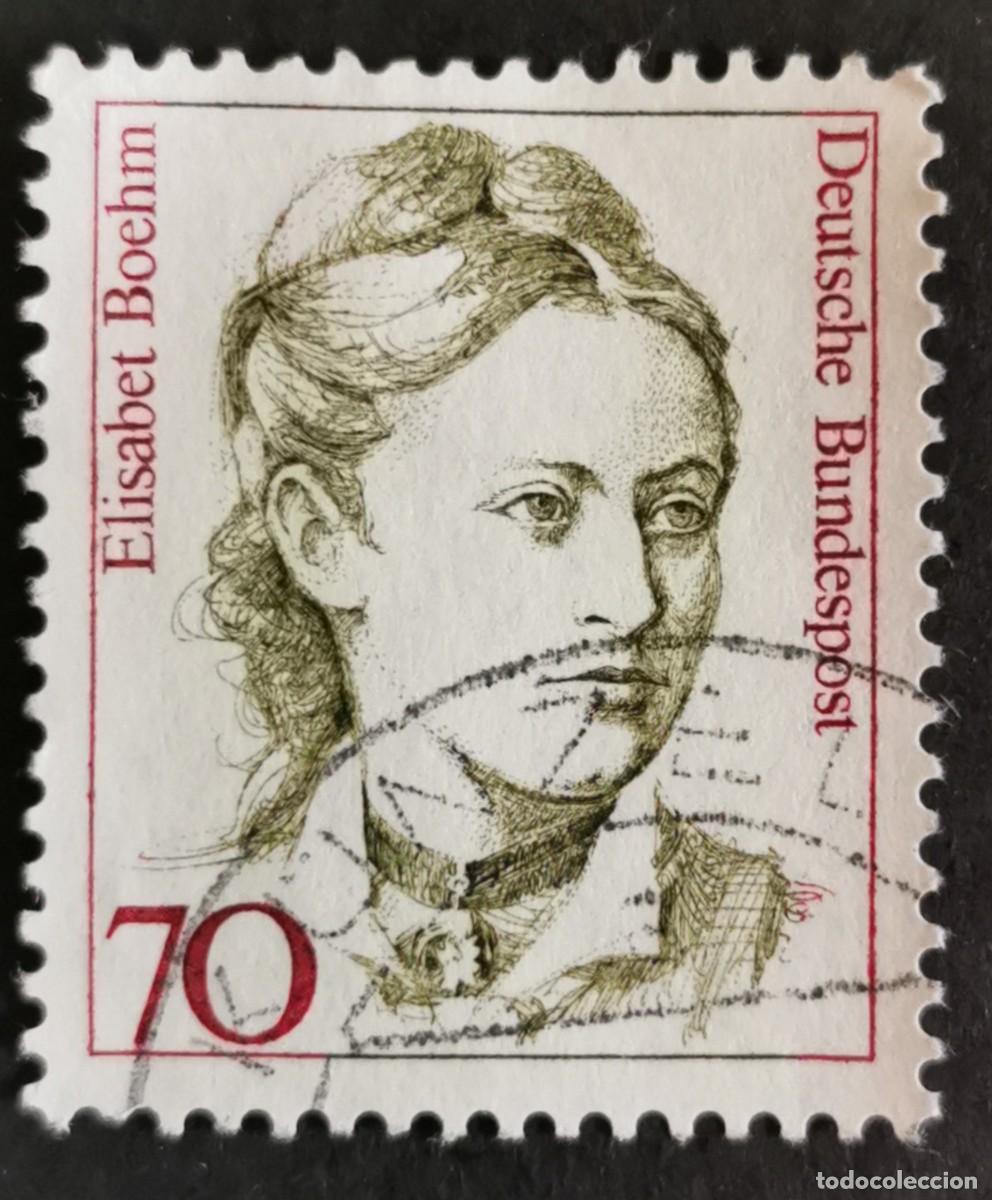 Sellos: Sello Alemania R. Federal 1991, Mujeres alemana: Elizabeth Boehm (1859-1943), 70 Pf. Michel: DE 1489