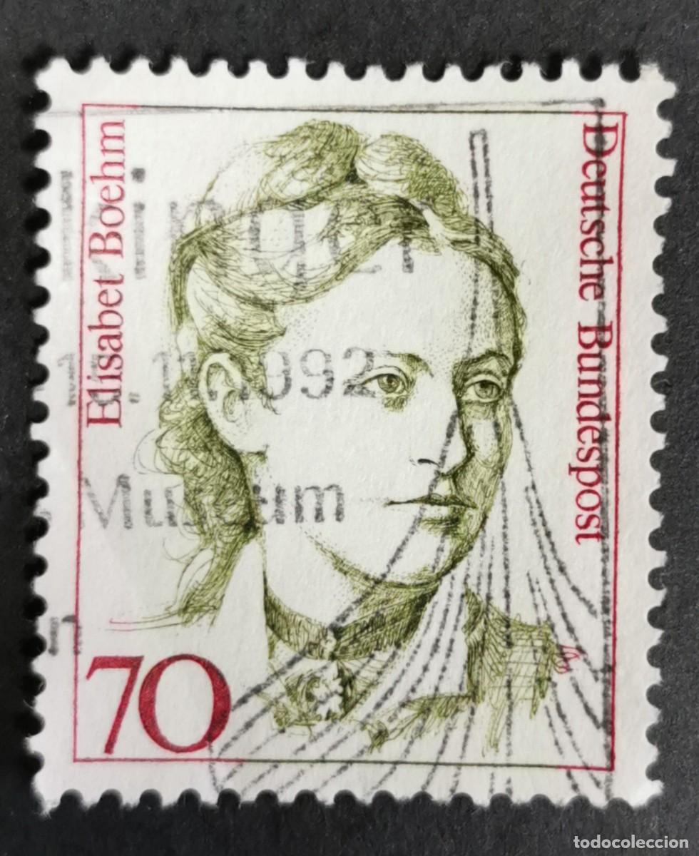 Sellos: Sello Alemania R. Federal 1991, Mujeres alemana: Elizabeth Boehm (1859-1943), 70 Pf. Michel: DE 1489