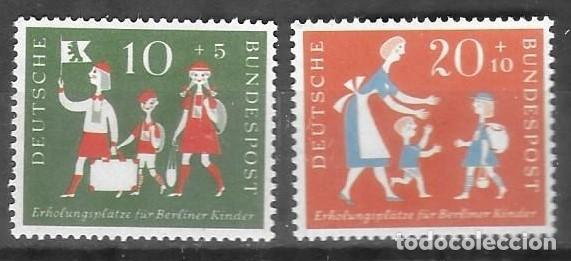 Sellos: SELLOS** DE ALEMANIA 1957, YT 129/ 30