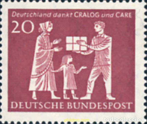Sellos: 150089 MNH ALEMANIA FEDERAL 1963 ORGANIZACION BENEFICA CRALOG Y CARE