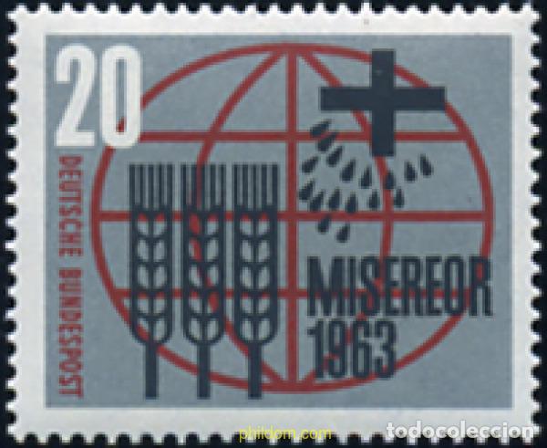 Sellos: 150090 MNH ALEMANIA FEDERAL 1963 CAMPA&Ntilde;A MUNDIAL CONTRA EL HAMBRE