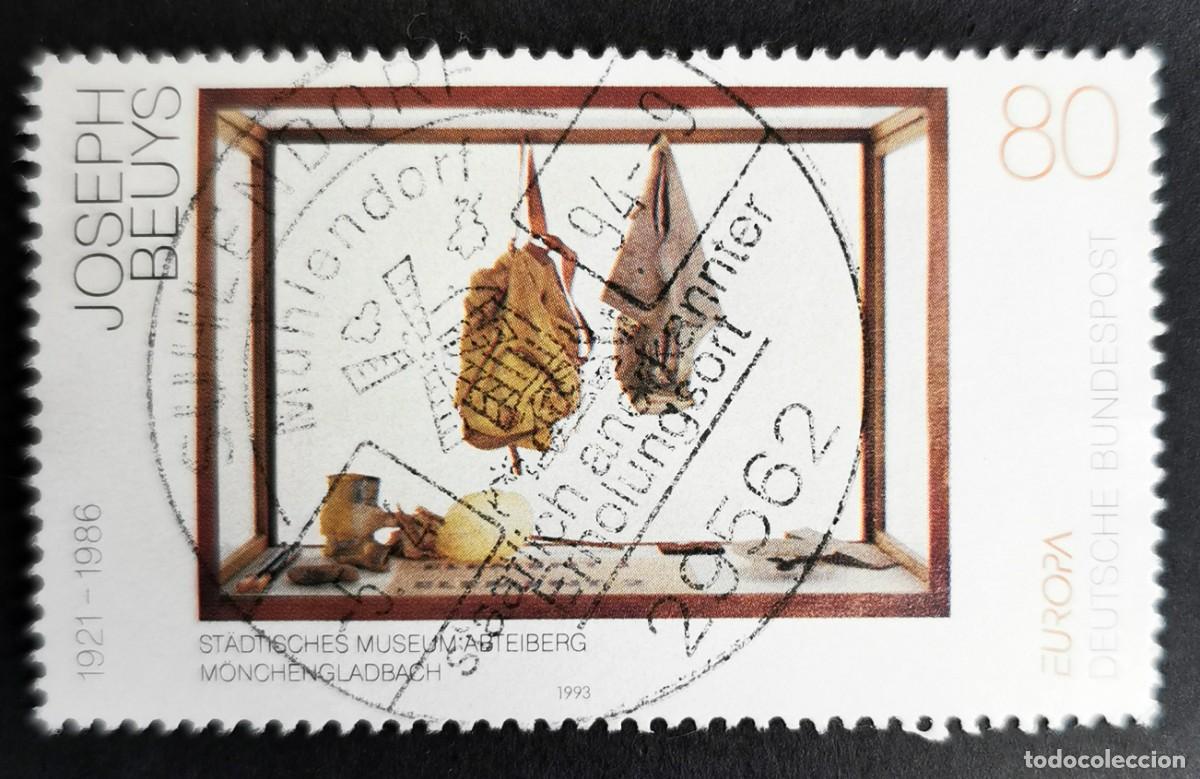 Sellos: Sello Alemania R. Federal 1993, &rdquo;Lugar de almacenamiento&rdquo;, Joseph Beuys, 80 Pf. Michel: DE 1673