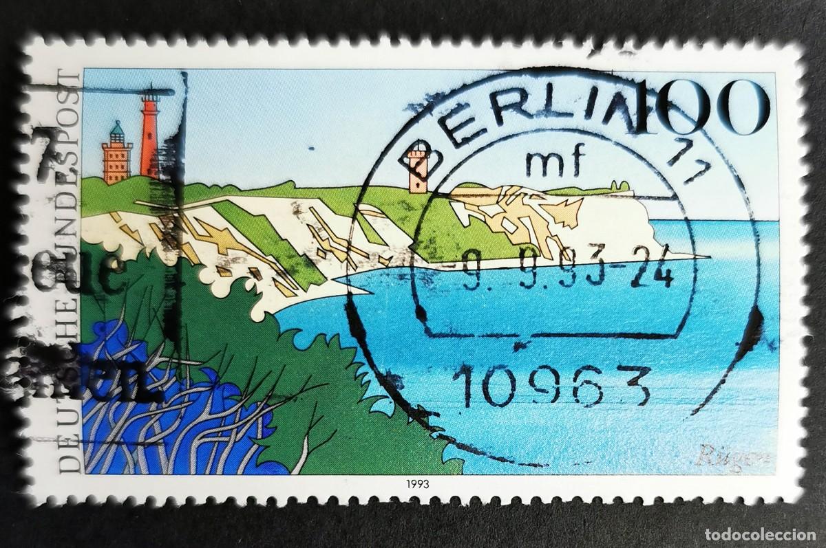 Sellos: Sello Alemania R. Federal 1993, Isla de R&uuml;gen, 100 Pf. Michel: DE 1684