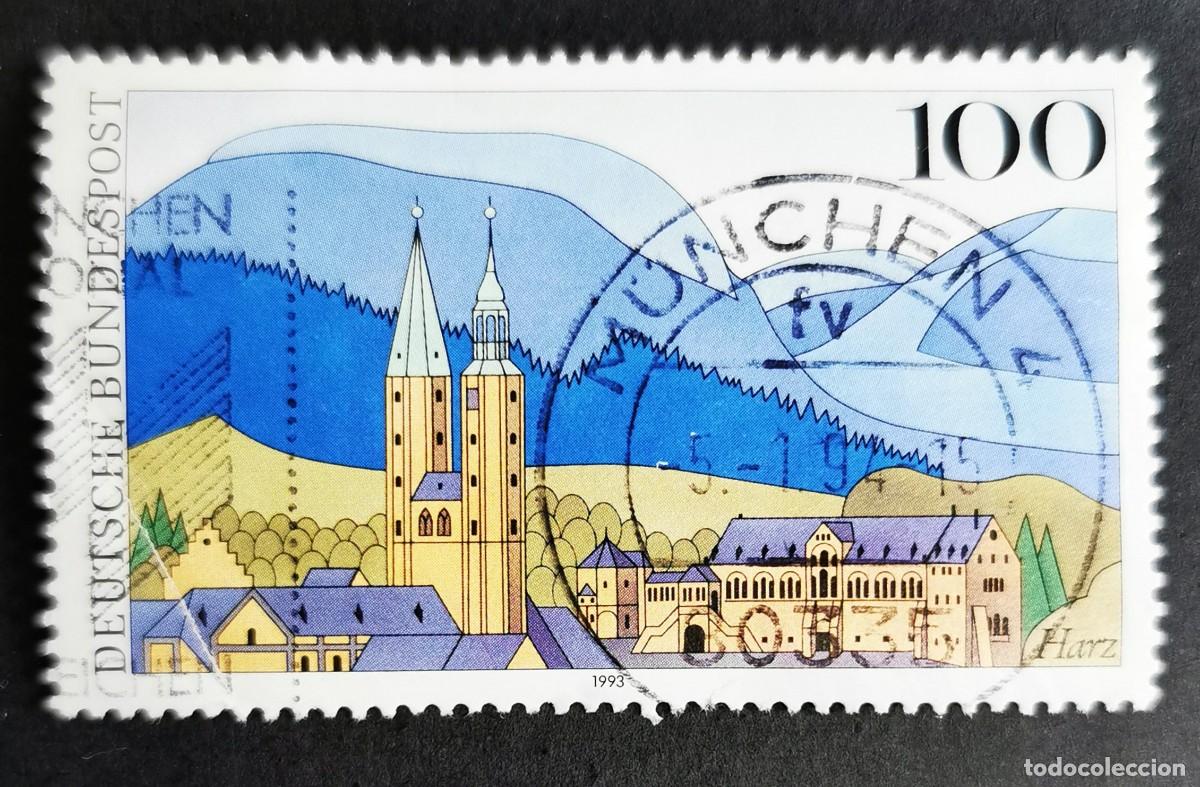 Sellos: Sello Alemania R. Federal 1993, Cordillera de Harz, 100 Pf. Michel: DE 1685