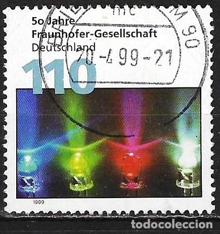Sellos: Alemania 1999 - Mi 2038 - YT 1870 - 50.&ordm; aniversario de la Sociedad Fraunhofer