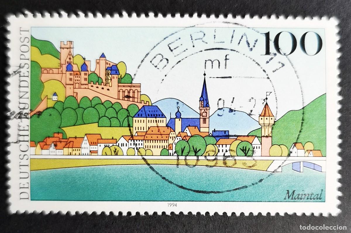 Sellos: Sello Alemania R. Federal 1994, Valle principal, 100 Pf. Michel: DE 1744