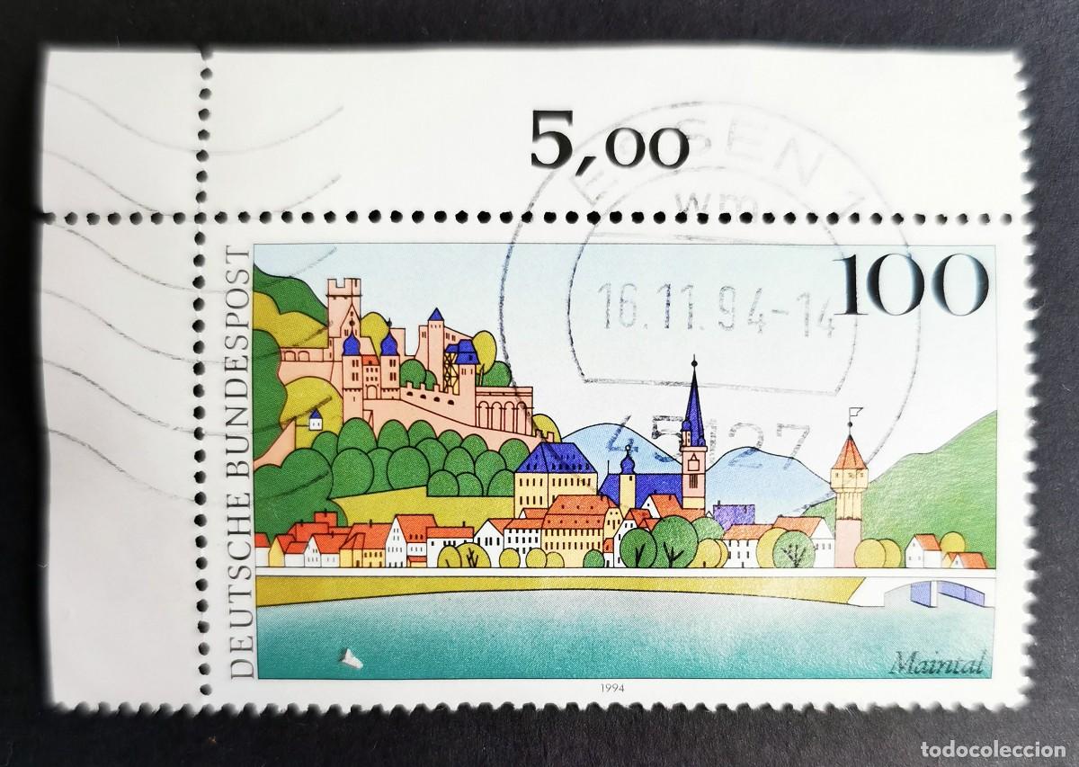 Sellos: Sello Alemania R. Federal 1994, Valle principal, 100 Pf. Michel: DE 1744