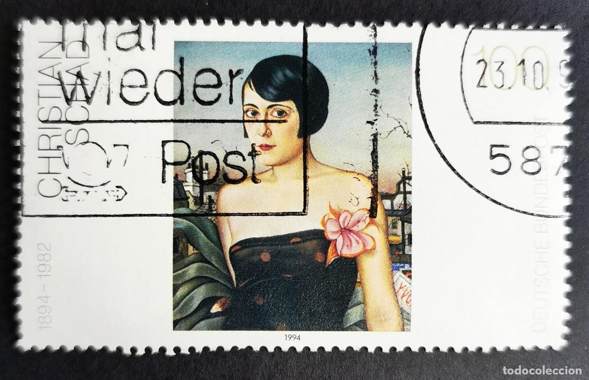 Sellos: Sello Alemania R. Federal 1994, &rdquo;Maika&rdquo; - pintura de Christian Schad, 100 Pf. Michel: DE 1748